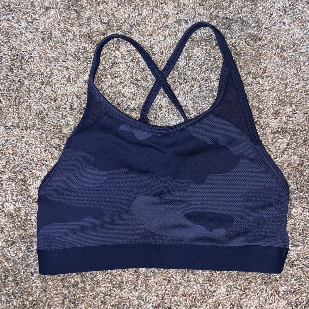 Aerie camo athletic sports bra